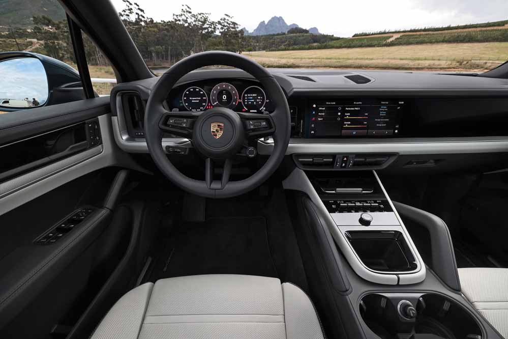 Luxus-Autos, Porsche Cayenne, Boden, innen, Fahrzeug, Auto