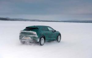 Jaguar I-Pace Winter Testing des elektro-SUV in Arjeplog