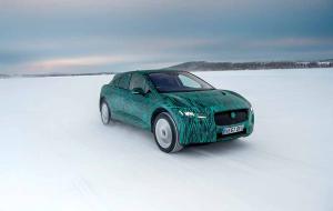 Jaguar I-Pace - Wintertest Arjeplog