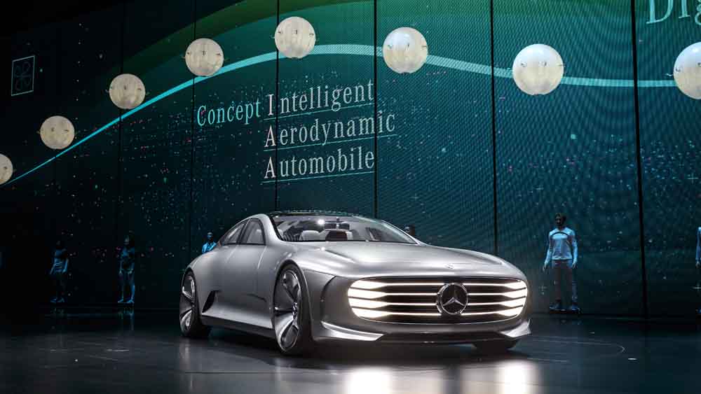 Mercedes Concept Intelligent Aerodynamic Automobile