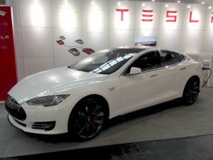 Tesla Model S CeBIT 2015