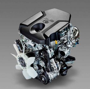 Neue Toyota Dieselmotoren mit 2,4 und 2,8 Litern Hubraum  