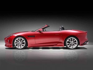 Piecha Design: Jaguar F-Type-V8-Cabrio-Seitenprofil