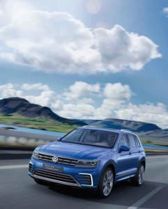VW Tiguan Studie mit Plug-In-Hybridantrieb