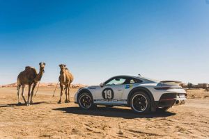 Porsche - Historische Dekor-Folierungen für den Porsche 911 Dakar