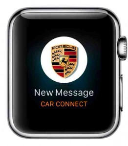 Porsche Connect - Apple Watch  