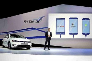 VW auf der CES 2015